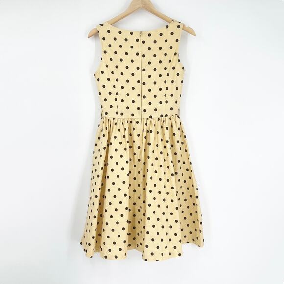Lindy Bop Retro Polka Dot Dress Size Small - Picture 2 of 5